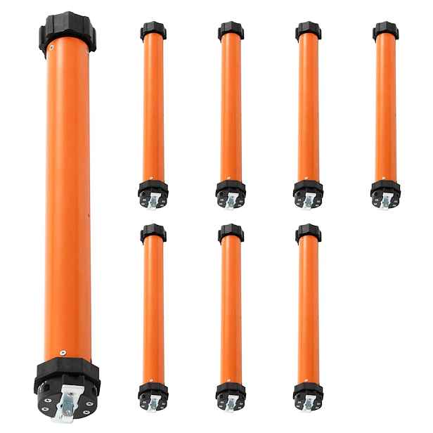 vidaXL Trubkové motory 8 ks 20 Nm