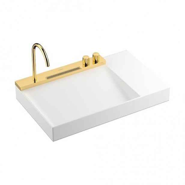 Hansgrohe Avalegra umyvadlo s termostatickou baterií 78x47,5 cm mat 22473990