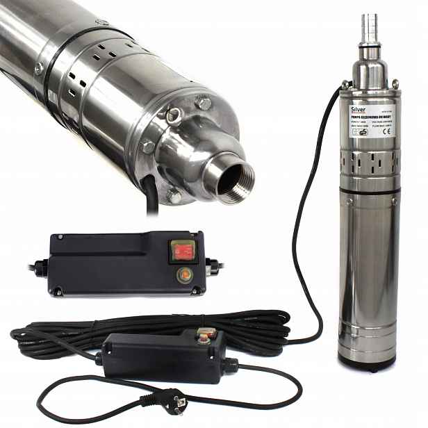 Hlubinná Šroubová Pumpa Na Vodu Do Studny 1100 W 1,1 kW