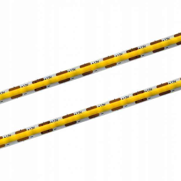 Led pásek úzký Cob 400SMD 6000K 12V 5mm 12W/m Slim