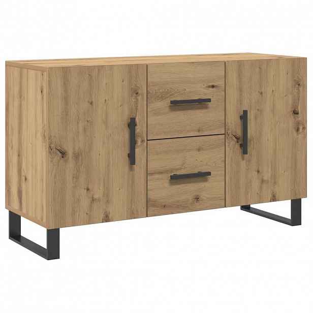 vidaXL Příborník dub artisan 100 x 36 x 60 cm kompozitní dřevo