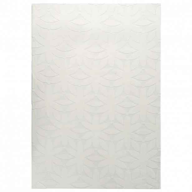Beliani KOBEREC Krémově bílý 160/230 cm Hood