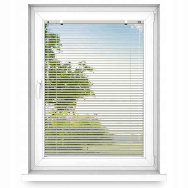 Hliníkové okenní žaluzie 25 mm 40 x 170 cm do obývacího pokoje