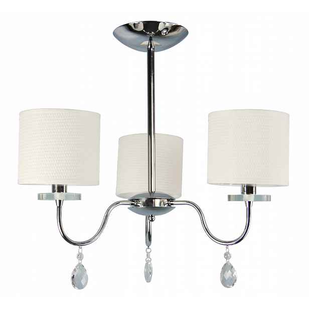 Lampa s krystaly 3XE14 Estera Candellux