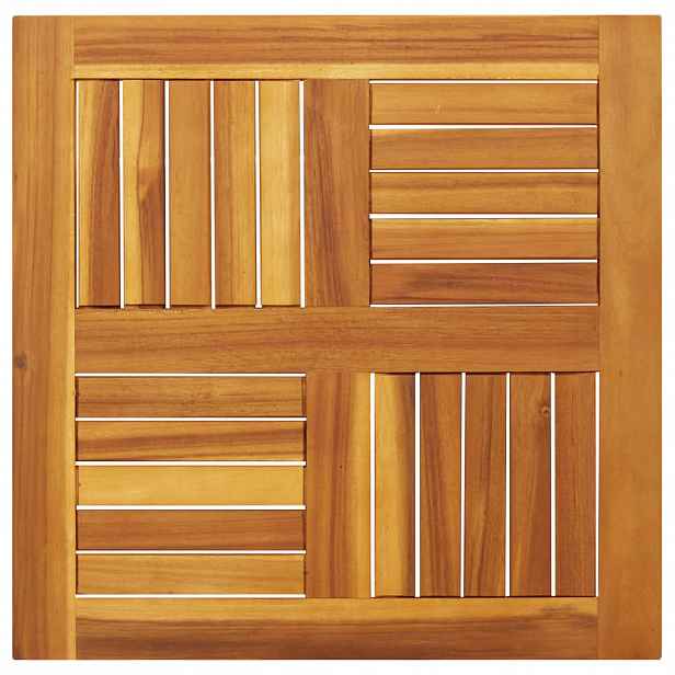 vidaXL Stolní deska 60 x 60 x 2 cm čtvercová masivní akáciové dřevo