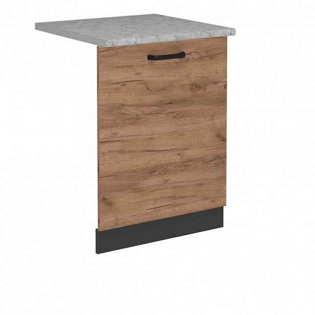Vicco PŘEDNÍ PANEL R-Line Zlatý mocný dub 60 cm s pracovní deskou