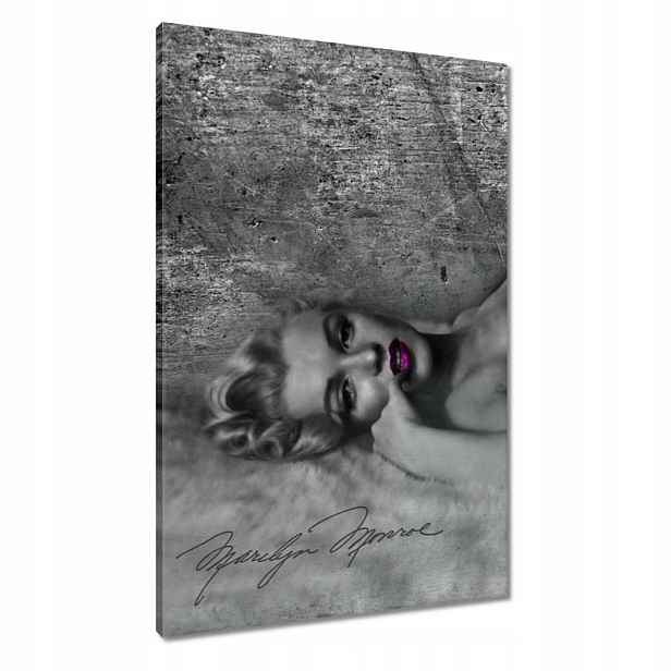 Obrazy 60x90 Růžová Marilyn Monroe