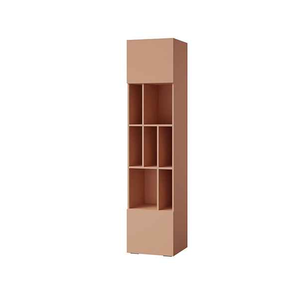 Dětská a studentská knihovna 45 cm růžová (Lorin 4 kašmír/alpaka)
