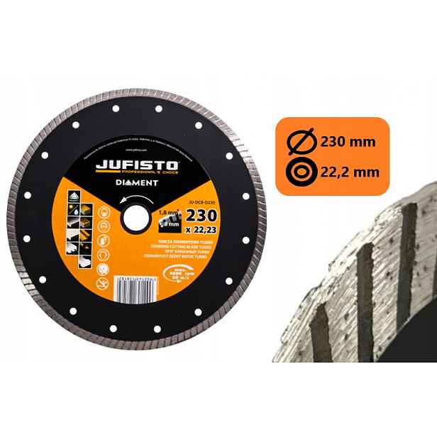 Kotouč Na Betonu Diamantový 230x22.2 mm Segmentový
