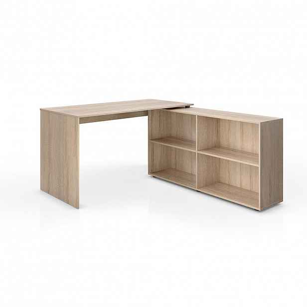 Vicco ROHOVÝ PSACÍ STŮL FlexPlus Sonoma 137 x 60 cm