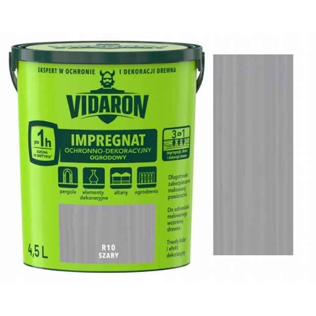 Vidaron Zahradní Impregnace 4,5 L R10 Šedá