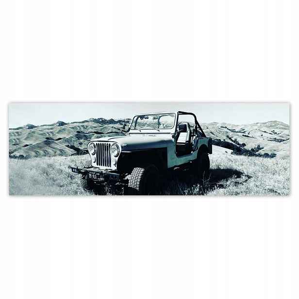 Plakáty 200x66 Jeep Wrangler Retro foto