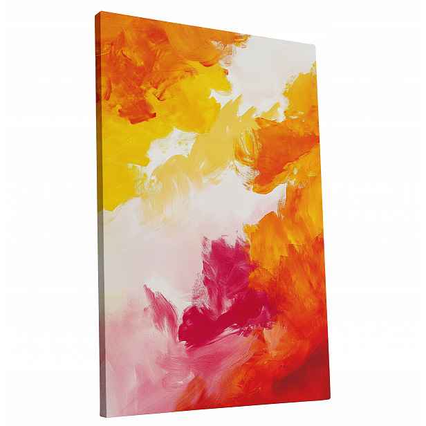 Obraz na plátně Barevný Abstraktní Světlý obraz do bytu, pokoje, obýváku 60x90