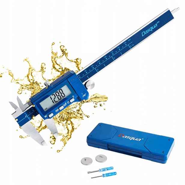Elektronické digitální posuvné měřítko 300 mm 0,01 mm IP67 2015-1015-A Dasqua