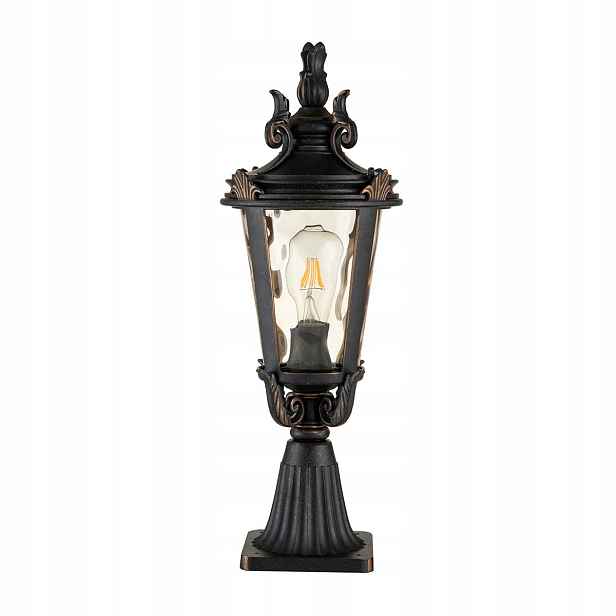 Elstead Zahradní lampa Baltimore E27 60W Retro bronzová IP44