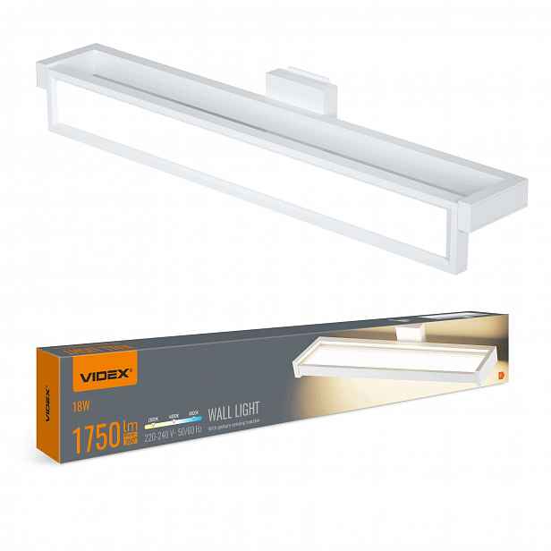 Led nástěnná lampa s gestovým senzorem Videx WL02 18W Variabilní Barva Bílá