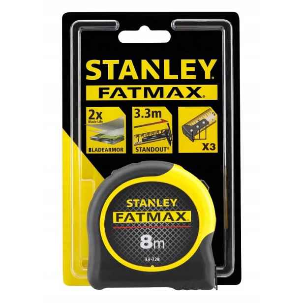 Ocelová Měrka Fatmax Bladearmor 8 M*32 MM Pouzdro Bi-mater