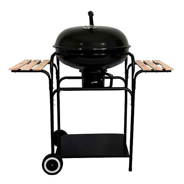 Kontrast Gril na dřevěné uhlí BBQ1003 černý