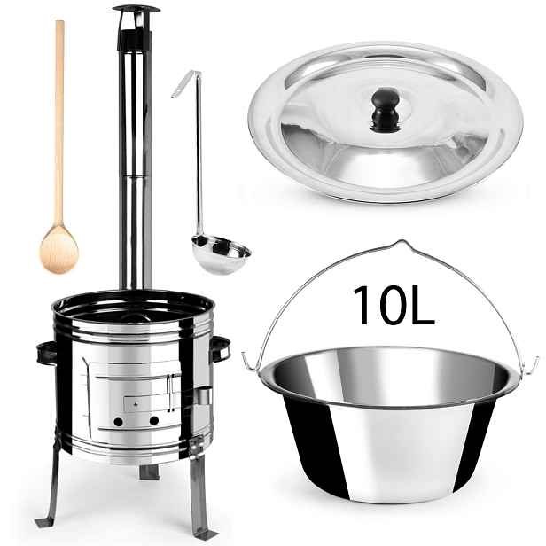 Perfect Home Set-4 Kotlíková souprava PREMIUM, 10 L, 5 ks
