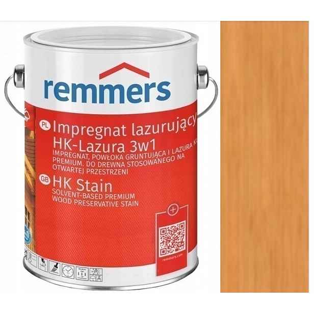 Remmers Hk-lasur Lazura na dřevo 5L Impregnace lazurující Borovice/Modřín