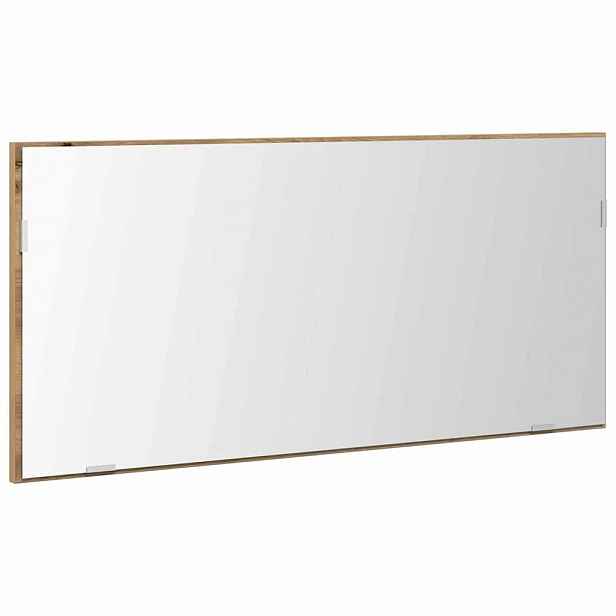 vidaXL Zrcadlo dub artisan 80 x 37 cm Sklo a inženýrské dřevo