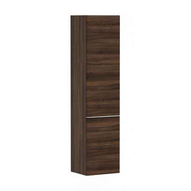 Vysoká skříňka Hansgrohe Xelu Q 40x106,5x35 cm tmavý ořech 54142700