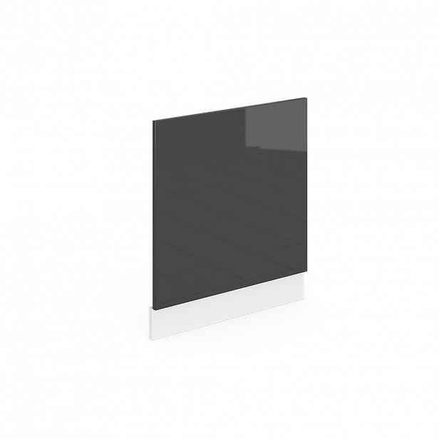 Vicco PŘEDNÍ PANEL R-Line Antracitový vysoký lesk 60 cm bez pracovní desky