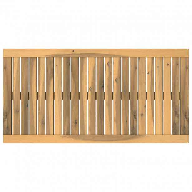 vidaXL Deska stolu 88,5 x 45 x 2 cm Obdélníkový Masivní akátové dřevo
