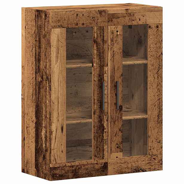 vidaXL Příborník old wood 69,5 x 34 x 90 cm kompozitní dřevo