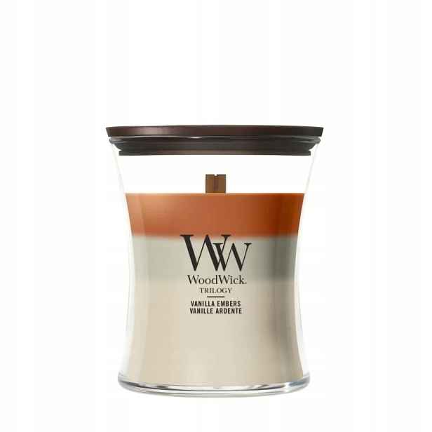 Střední svíčka Vanilla Embers WoodWick