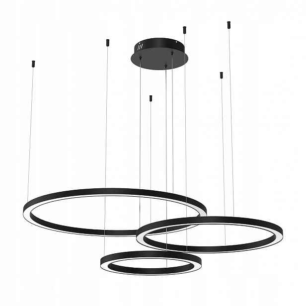 Závěsná lampa Eko-Light Galaxia ML8789 Led 85W 5100lm stmívatelná černá