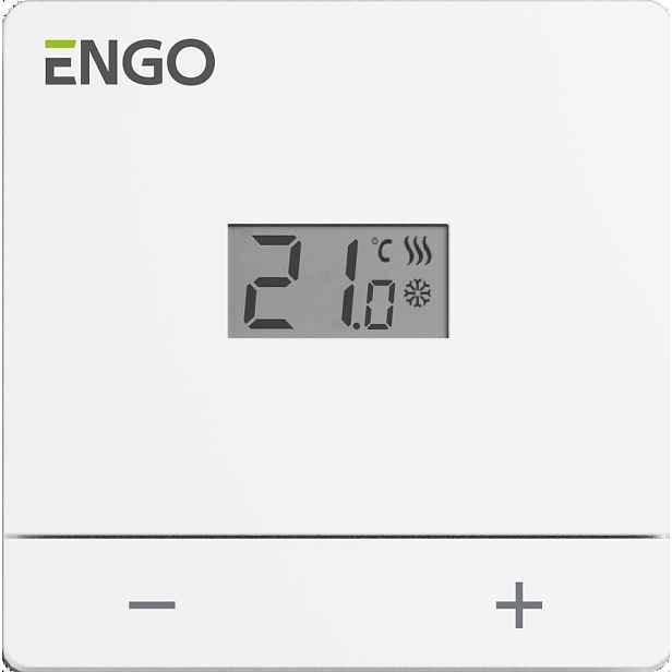 Engo Controls EASY-230W Kabelový Regulátor Teploty 230 V Bílý