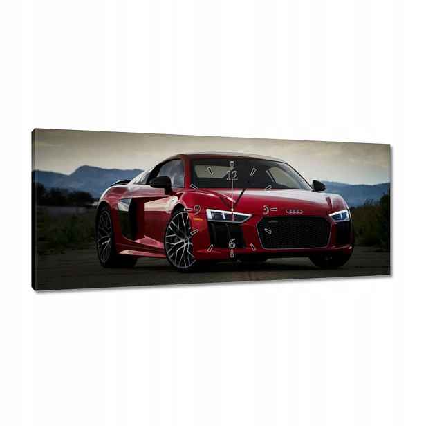 Hodiny 100x40 Audi Quattro Auto