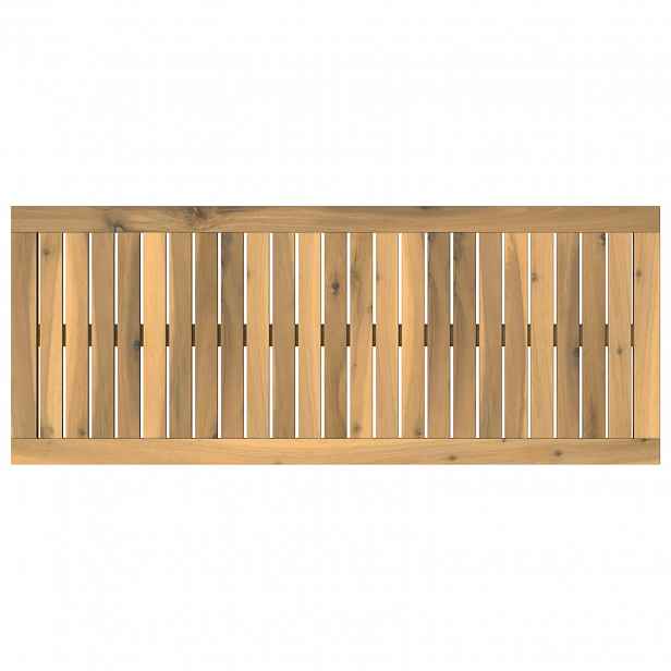 vidaXL Deska stolu 100,5 x 40 x 2 cm Obdélníkový Masivní akátové dřevo