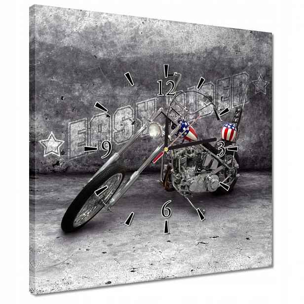 Hodiny 40x40 Motor Easy Rider