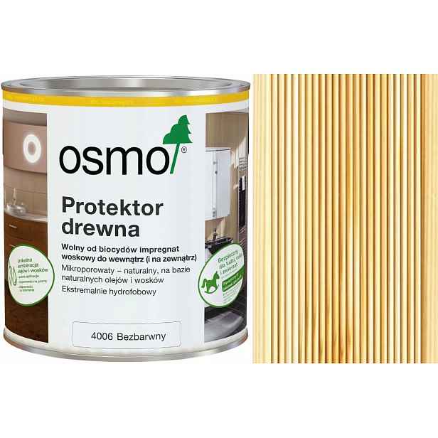 Osmo 4006 Protektor dřeva 0,75L, základní impregnace