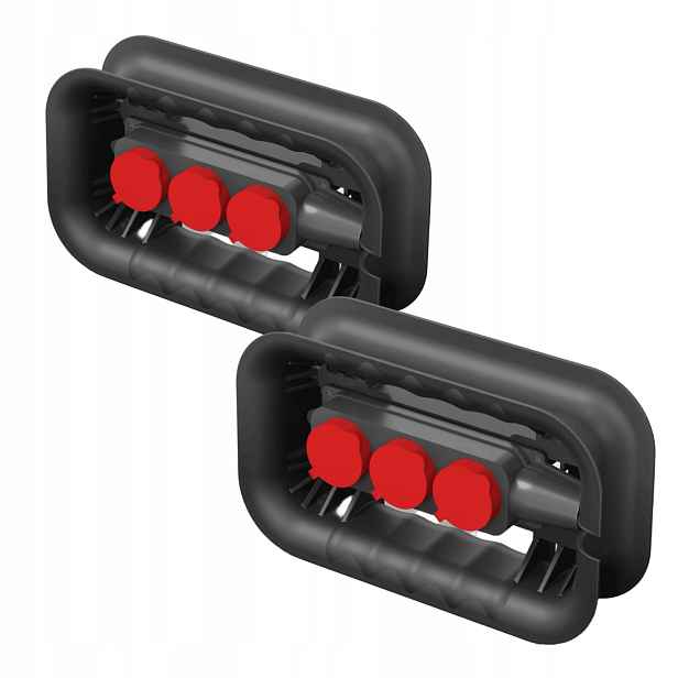 Qbrick System Winder navíječ na kabel s lištou 3 zásuvky x2