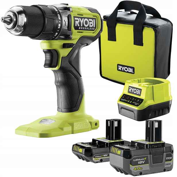 Aku Vrtačka Ryobi Nabíječka 4AH 2AH RPD18BL1-2C42S