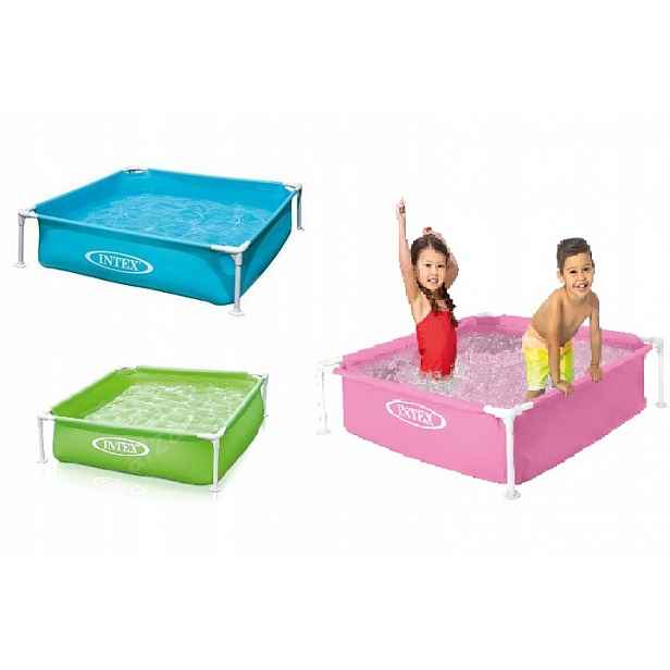 Bazén na podstavci mini 122x122x30 57172NP 02437