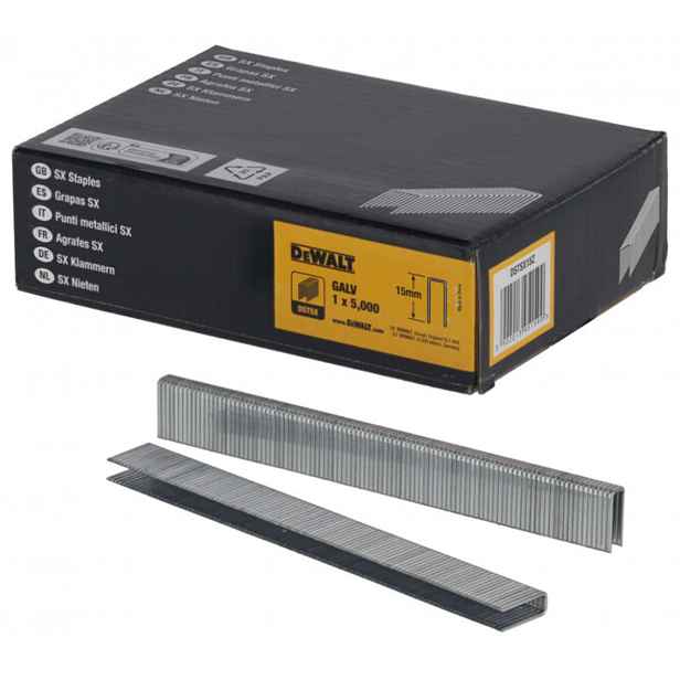 DeWALT - Spony 5,7x15 mm, 5000 ks DSTSX15Z