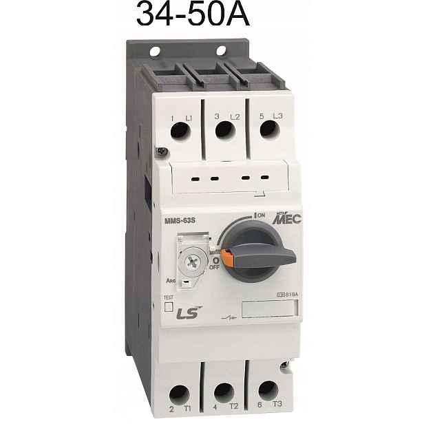 Motorový spínač MMS-63S 50A