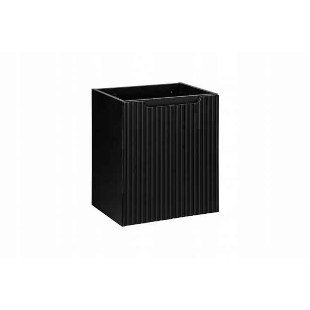 Szafka pod umywalkę 50cm 2 drzwi Nova Black