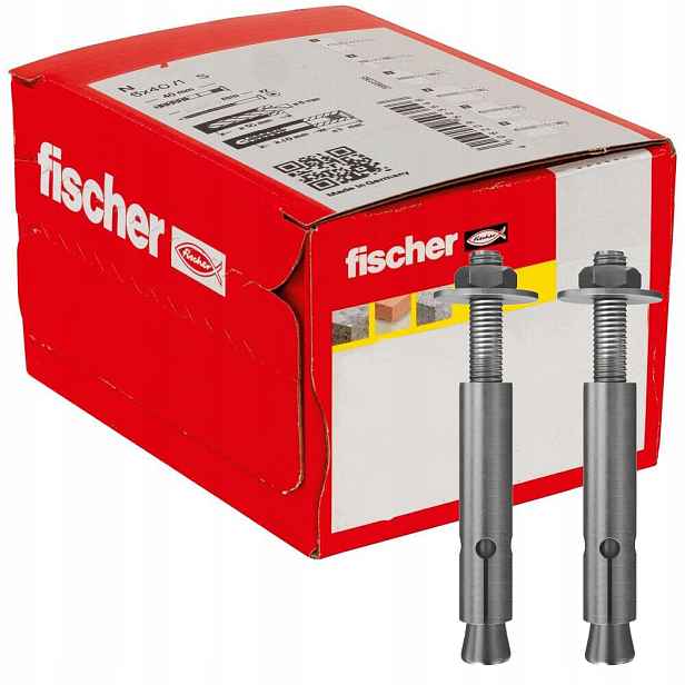 Fischer Kotva Zykon Fza 12 x 50 M8/15 nerezová ocel R 20 Ks