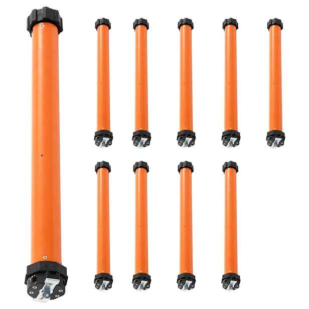 vidaXL Trubkové motory 10 ks 50 Nm
