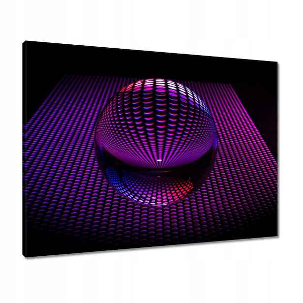 Obrazy 80x60 Fialová koule