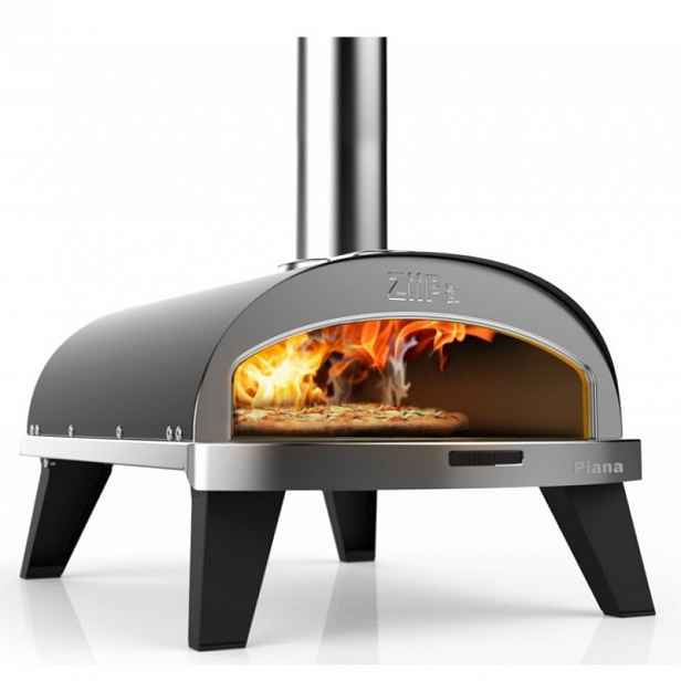 Pec na pizzu Piana na dřevo ZiiPa - černá