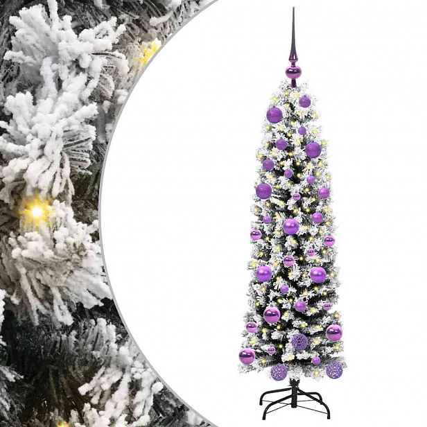 vidaXL Umělý vánoční stromeček Zelená 120 cm PVC, ocel a plast