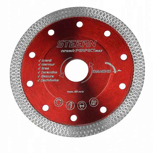 180 x 22,23 mm Diamantový kotouč Ceramic Steern