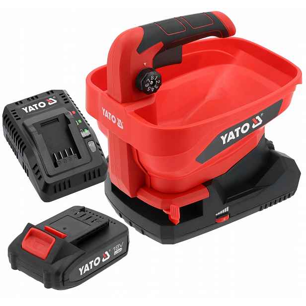 Yato Akumulátorový Secí Stroj 18 V 2 Ah Akumualtor Sada YT-86704