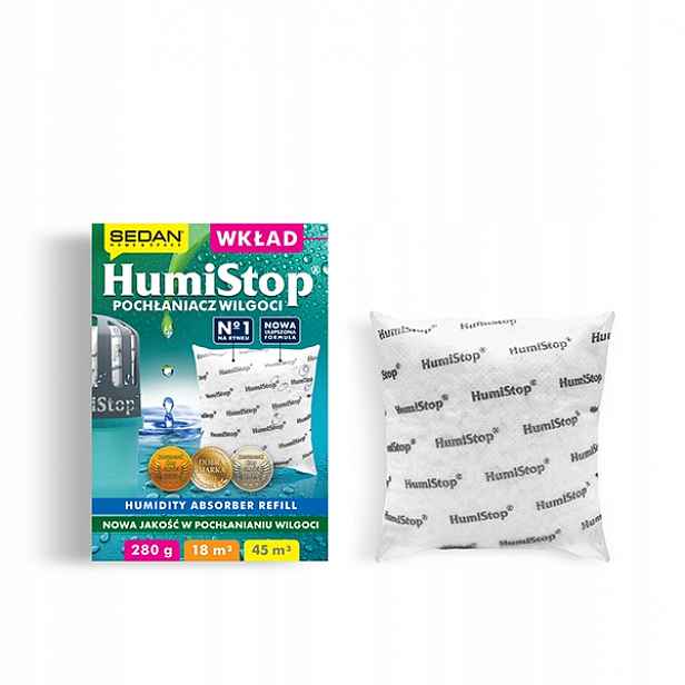20 x Vložka Pohlcovače Vlhkosti Humistop